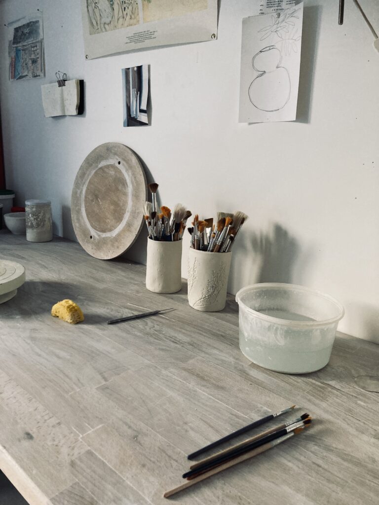 Atelier de la céramiste Martha Stahlkopf