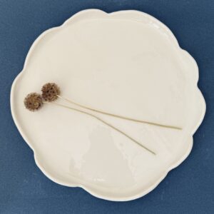 Plat en porcelaine – Forme nuage