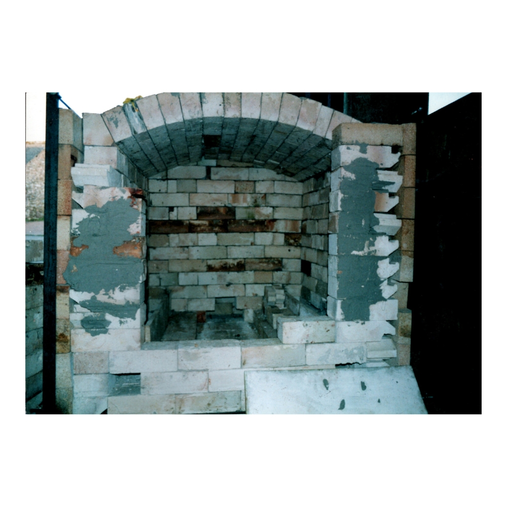 Four à gaz pour céramique construit par Martha Stahlkopf en 2003